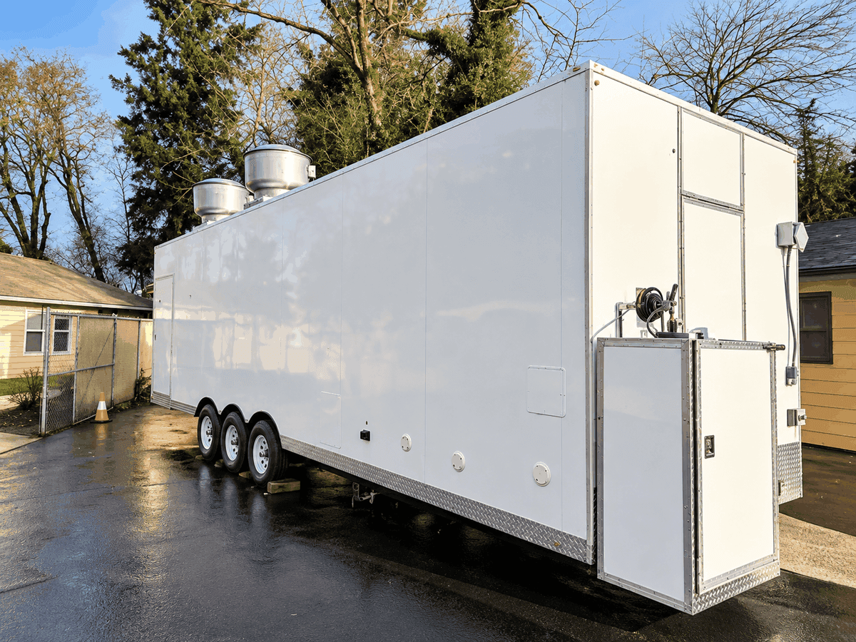 28 ft Mobile Kitchen from the supplied equipment photo folder
