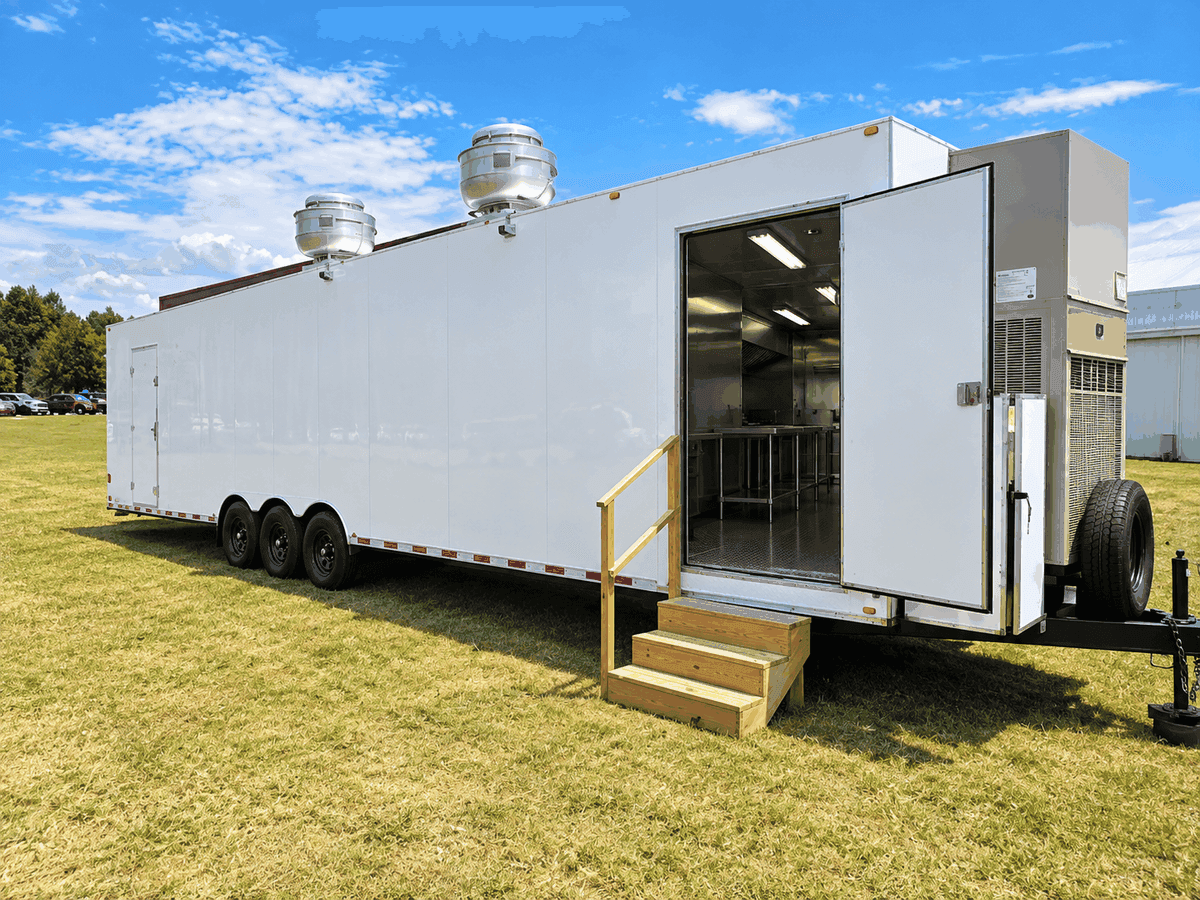 40 ft Mobile Combo Kitchen from the supplied equipment photo folder